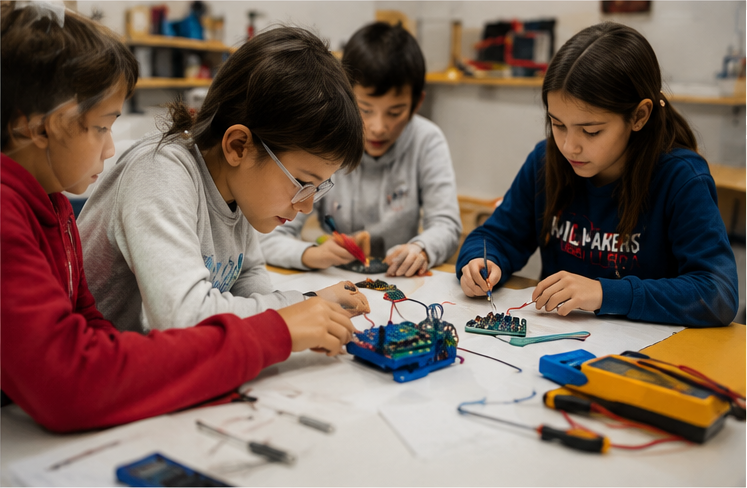 Experimentació i electrònica STEAM